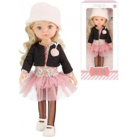 Кукла (33см) в меховой белой шапочке и цветочном платье в ко робке; блондинка,сетчатые колготки
Кукла (33см) в меховой белой шапочке и цветочном платье в ко робке; блондинка,сетчатые колготки