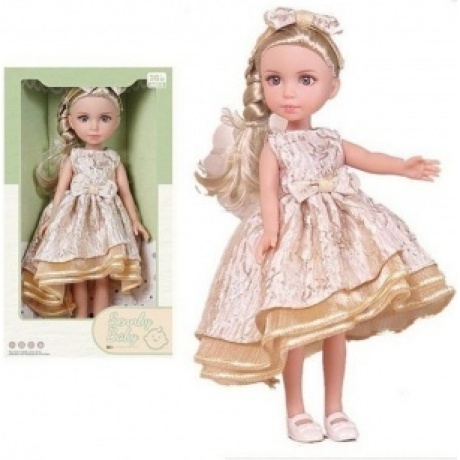 Кукла (33см) блондинка в золотистом платье с бантами в короб ке
Кукла (33см) блондинка в золотистом платье с бантами в короб ке