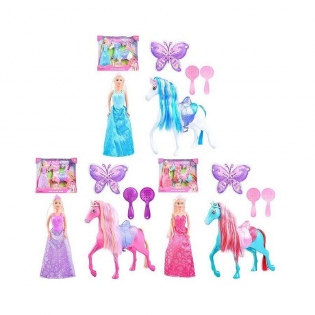 Кукла 29 см с лошадкой и аксессуарами,3 вида,в коробке щетка,заколка(4);малиновый/голубой/фиолетовый
Кукла 29 см с лошадкой и аксессуарами,3 вида,в коробке щетка,заколка(4);малиновый/голубой/фиолетовый
