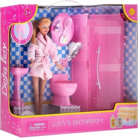 Кукла 29 см в махровом халатике и ванная комната в коробке душевая кабина,раковина,унитаз,фен,расческа,полотенце,плеер
Кукла 29 см в махровом халатике и ванная комната в коробке душевая кабина,раковина,унитаз,фен,расческа,полотенце,плеер
