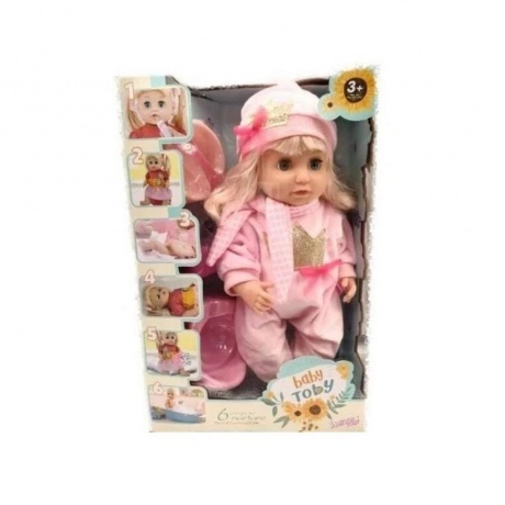 Пупс (35см) на батарейках(звук) с аксессуарами в коробке тарелка,ложка,бутылочка,горшок;8 фраз;в розовом комбинезоне
Пупс (35см) на батарейках(звук) с аксессуарами в коробке тарелка,ложка,бутылочка,горшок;8 фраз;в розовом комбинезоне