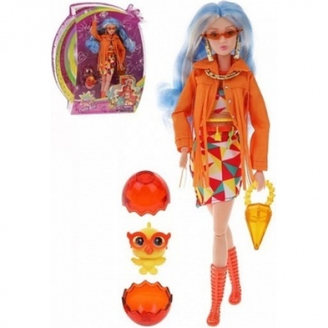 Кукла 29 см с питомцем цыпленком и аксессуарами в блистере в очках с сумкой-кристаллом;шарнирная
Кукла 29 см с питомцем цыпленком и аксессуарами в блистере в очках с сумкой-кристаллом;шарнирная