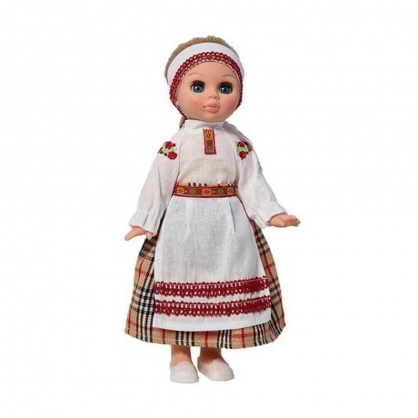 Кукла Эля Весна в белорусском костюме 30 см пластмассовая
Кукла Эля Весна в белорусском костюме 30 см пластмассовая
