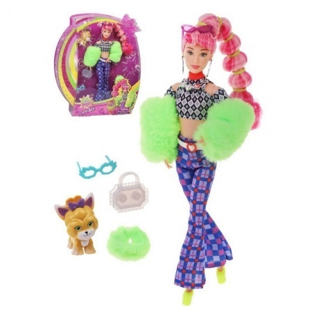 Кукла 29 см с питомцем щенком и аксессуарами в блистере сумочка,очки,меховой ошейник
Кукла 29 см с питомцем щенком и аксессуарами в блистере сумочка,очки,меховой ошейник