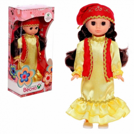 Кукла Эля Весна в татарском костюме Кукла пластмассовая
Кукла Эля Весна в татарском костюме Кукла пластмассовая