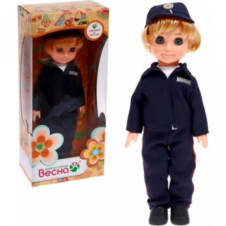 Полицейский мальчик Весна кукла 30 см пластмассовая
Полицейский мальчик Весна кукла 30 см пластмассовая