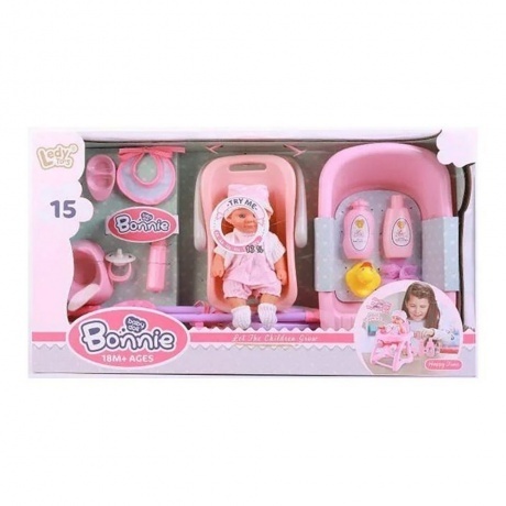 Пупс(20см) на бат.(звук) с аксессуарами(15 предм.) в коробке переноска,коляска,стульчик,ванночка,горшок,тарелка,косметика
Пупс(20см) на бат.(звук) с аксессуарами(15 предм.) в коробке переноска,коляска,стульчик,ванночка,горшок,тарелка,косметика