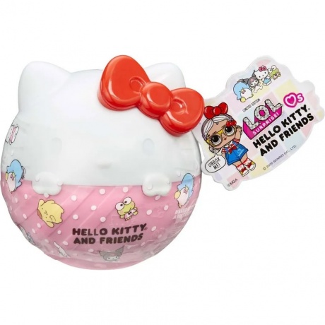 Кукла L.O.L. SURPRISE HELLO KITTY&FRIENDS 523840
Кукла L.O.L. SURPRISE HELLO KITTY&FRIENDS 523840