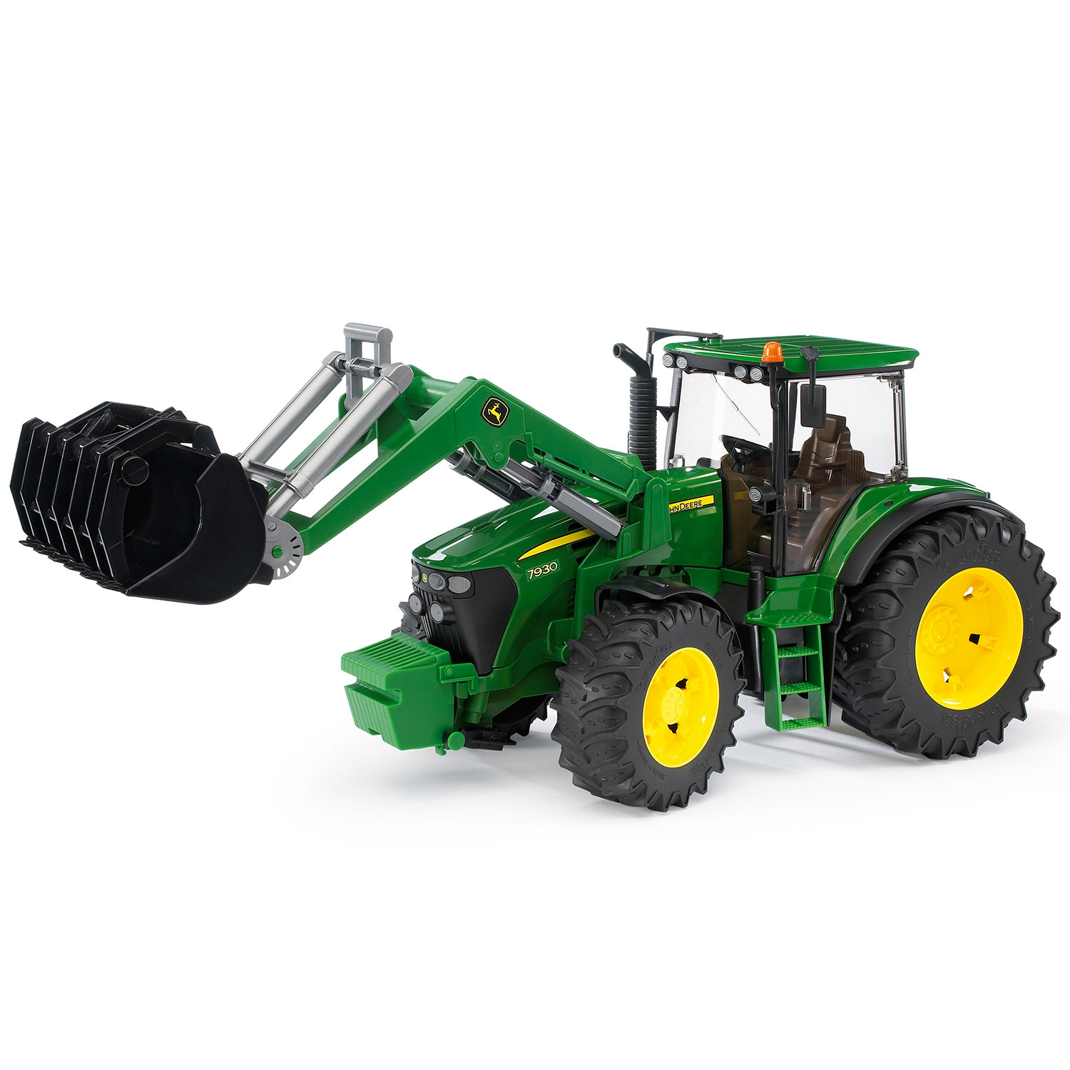 Трактор BRUDER John Deere 7930 с погрузчиком
Трактор BRUDER John Deere 7930 с погрузчиком