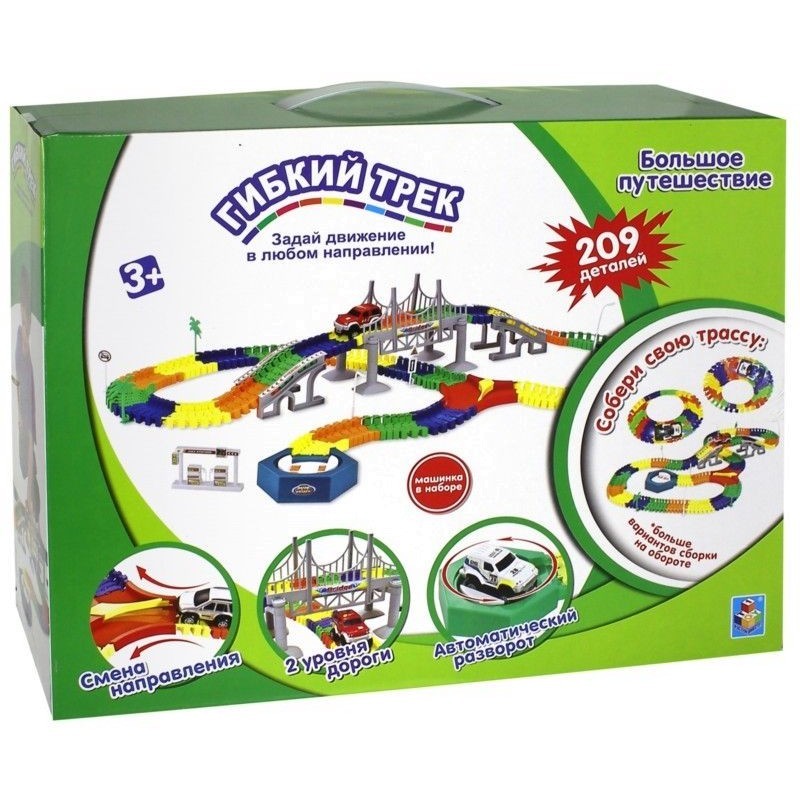 Автотрек 1Toy Большое путешествие Т59310
Автотрек 1Toy Большое путешествие Т59310