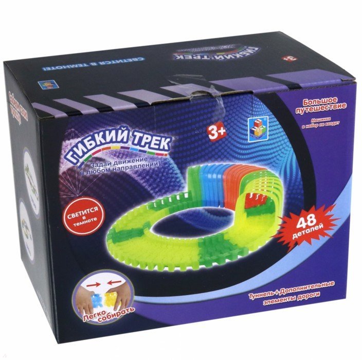 Автотрек 1Toy Туннель 24 дет. Т13214
Автотрек 1Toy Туннель 24 дет. Т13214