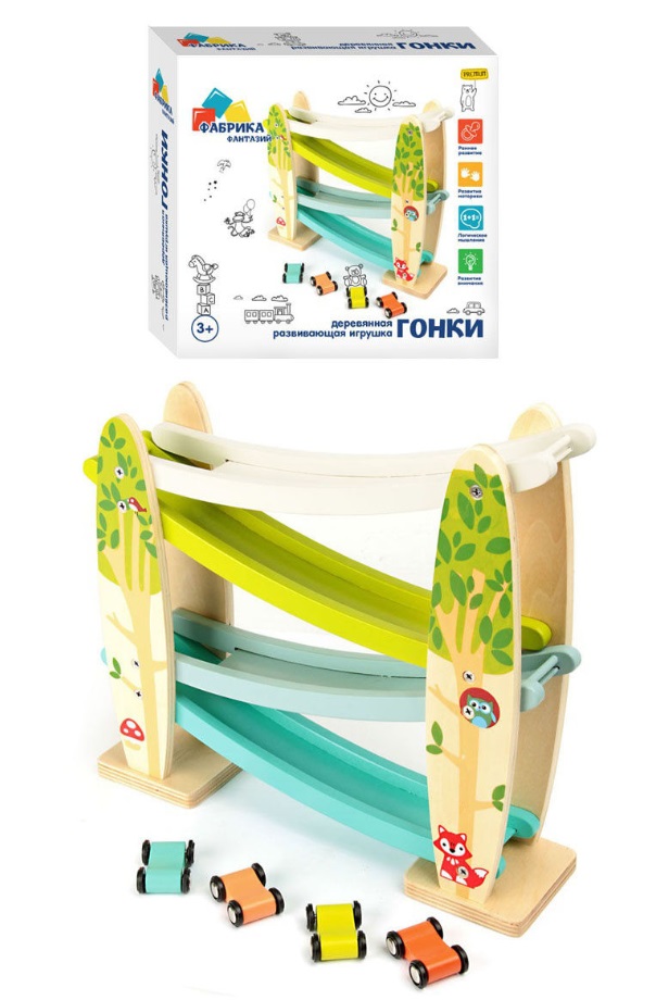 Деревянная игрушка Фабрика Фантазий Гонки
Деревянная игрушка Фабрика Фантазий Гонки