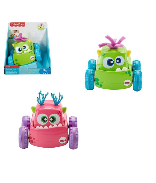 Машинка Fisher-Price Монстрик DRG16
Машинка Fisher-Price Монстрик DRG16
