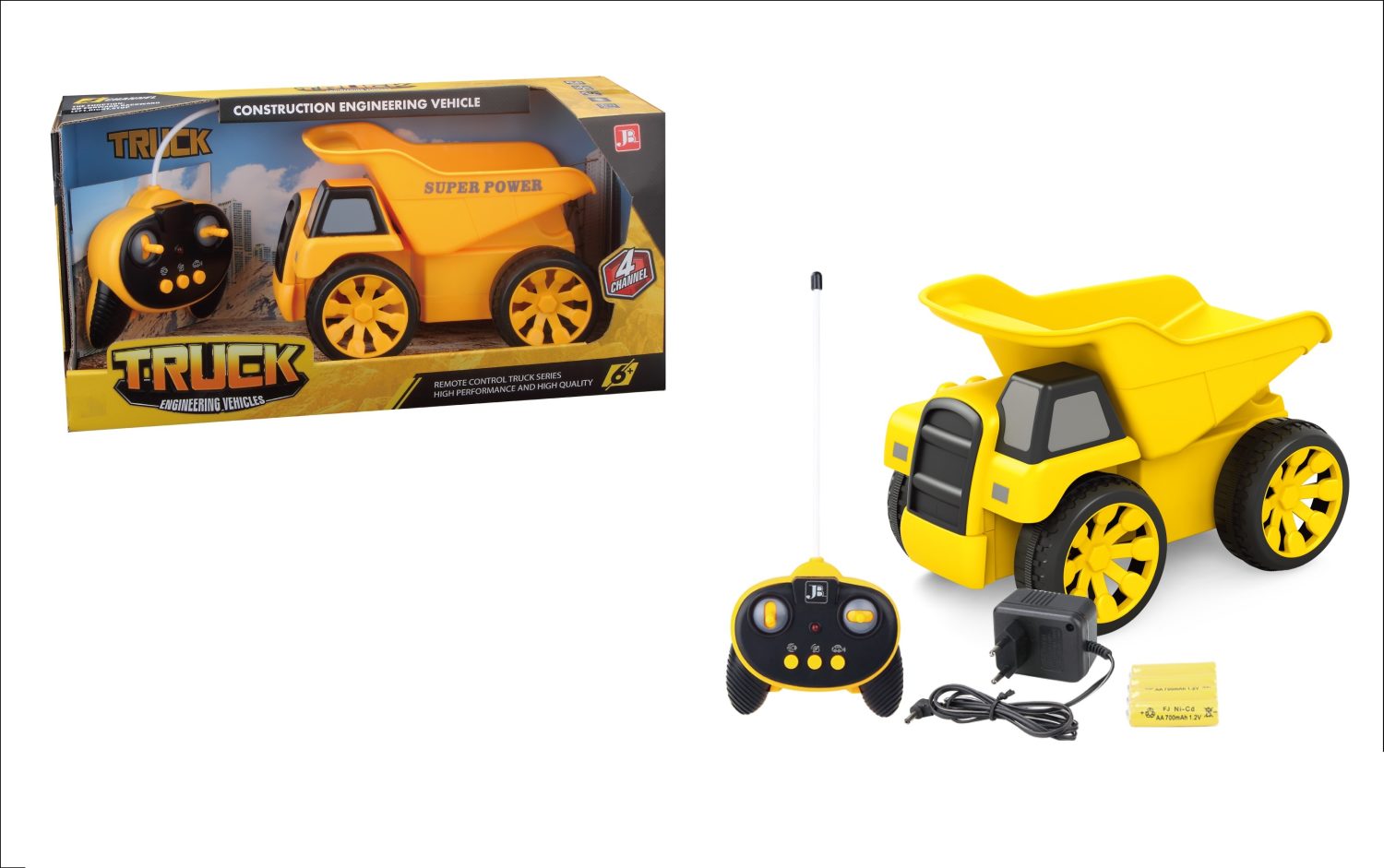 Машинка 1TOY "Горстрой" самосвал с пультом д/у
Машинка 1TOY "Горстрой" самосвал с пультом д/у