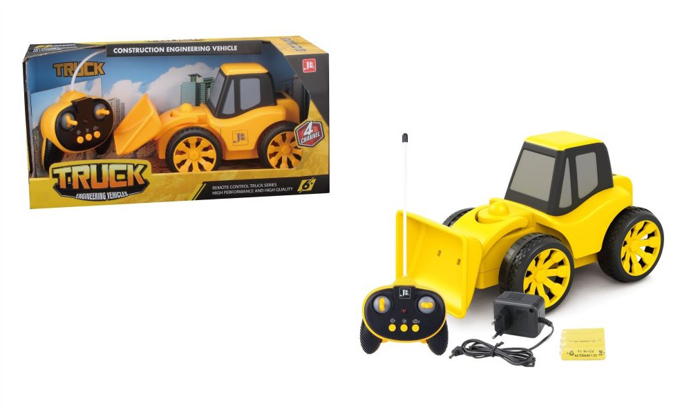 Машинка 1TOY "Горстрой" фронтальный погрузчик с пультом д/у
Машинка 1TOY "Горстрой" фронтальный погрузчик с пультом д/у