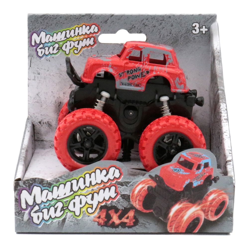Машина пластиковая FUNKY TOYS 60001 инерционная красная 4*4
Машина пластиковая FUNKY TOYS 60001 инерционная красная 4*4