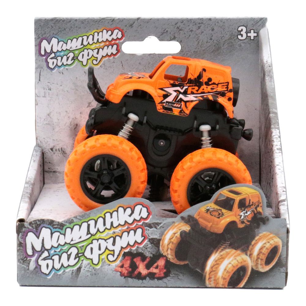 Машина пластиковая FUNKY TOYS 60004 инерционная оранжевая 4*4
Машина пластиковая FUNKY TOYS 60004 инерционная оранжевая 4*4