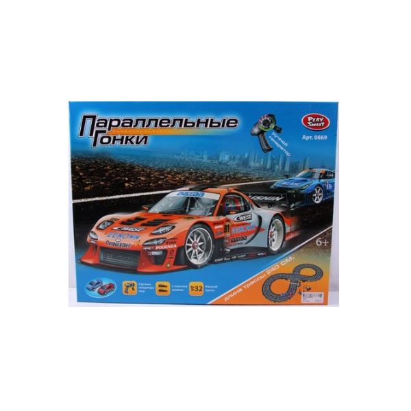 Трасса"Гонки"(2 мшинки,2 пульта в комплекте)в коробке 0869
Трасса"Гонки"(2 мшинки,2 пульта в комплекте)в коробке 0869