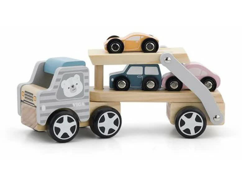 Трейлер с машинками VIGA 44014
Трейлер с машинками VIGA 44014