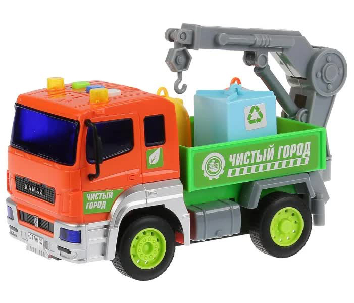 Машина на бат свет+звук "КАМАЗ МАНИПУЛЯТОР"17см,пласт,инерц 284220 KAM-17PL-MAN
Машина на бат свет+звук "КАМАЗ МАНИПУЛЯТОР"17см,пласт,инерц 284220 KAM-17PL-MAN