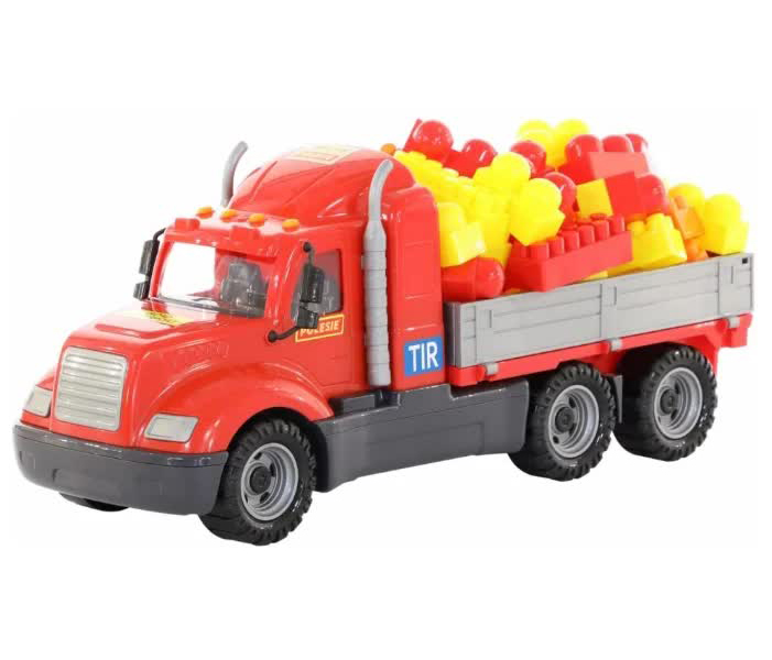 Автомобиль бортовой "Майк"+ конструктор "Супер-Микс" 60элем 55507
Автомобиль бортовой "Майк"+ конструктор "Супер-Микс" 60элем 55507