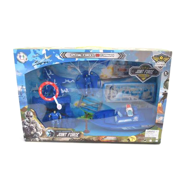 Набор "Военная техника"на бат(свет,звук)в коробке самолет(свет,звук),катер,парашютист с парашютом,1 воен.аксес 1828-123В
Набор "Военная техника"на бат(свет,звук)в коробке самолет(свет,звук),катер,парашютист с парашютом,1 воен.аксес 1828-123В