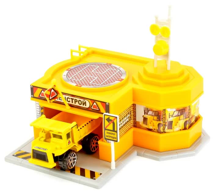 Игровой набор "Строительная площадка" с машиной и аксессуар. Технопарк 28193
Игровой набор "Строительная площадка" с машиной и аксессуар. Технопарк 28193