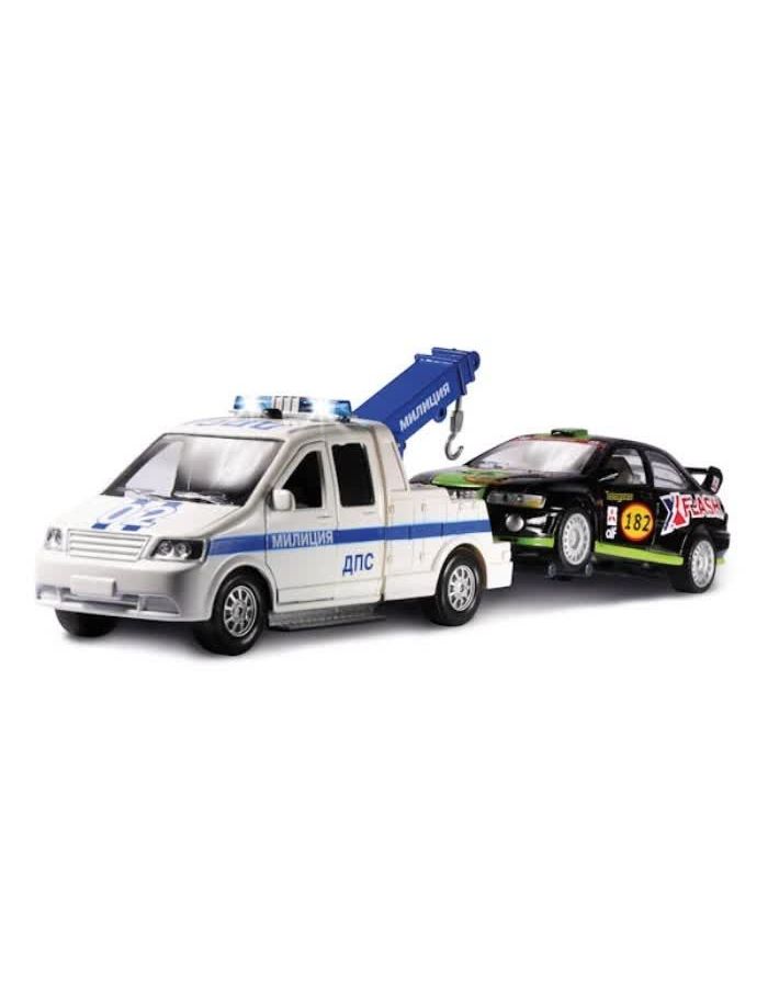 Набор машин "Эвакуатор ДПС+машинка" металлическая инерционн. свет,звук 124798, Технопарк CT1241W
Набор машин "Эвакуатор ДПС+машинка" металлическая инерционн. свет,звук 124798, Технопарк CT1241W