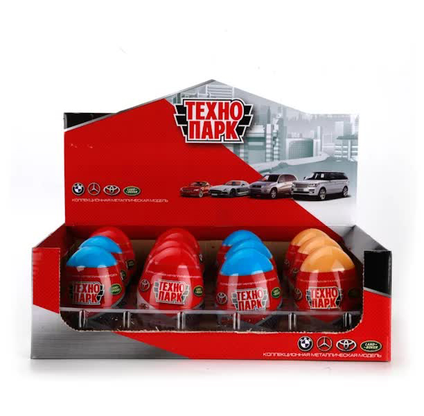 Машина "Модель иномарки" 7.5 см металлическая в ассортименте в яйце. Технопарк EGG-TP-12
Машина "Модель иномарки" 7.5 см металлическая в ассортименте в яйце. Технопарк EGG-TP-12