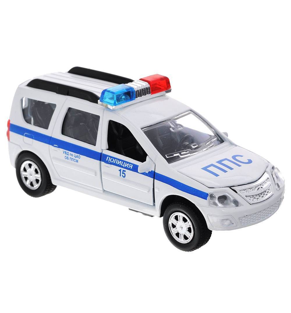 Машина "Лада Ларгус Полиция" металлическая инерционная, свет,звук,открываются двери 181749, Технопарк SB-13-13-2
Машина "Лада Ларгус Полиция" металлическая инерционная, свет,звук,открываются двери 181749, Технопарк SB-13-13-2