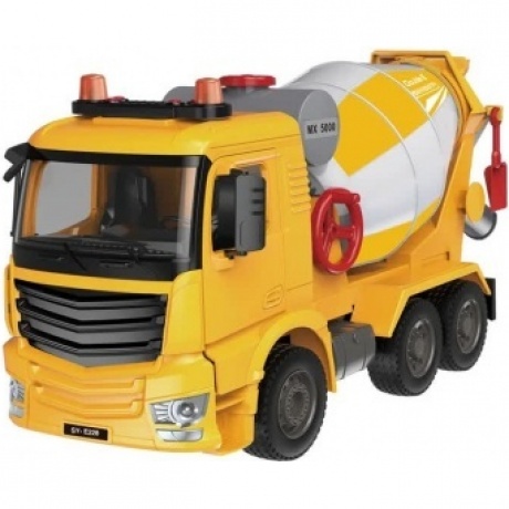 Спецтехника Бетономешалка (свет,звук) в коробке врашение кузова,откидывание кабины,открывание дверей E228-003
Спецтехника Бетономешалка (свет,звук) в коробке врашение кузова,откидывание кабины,открывание дверей E228-003