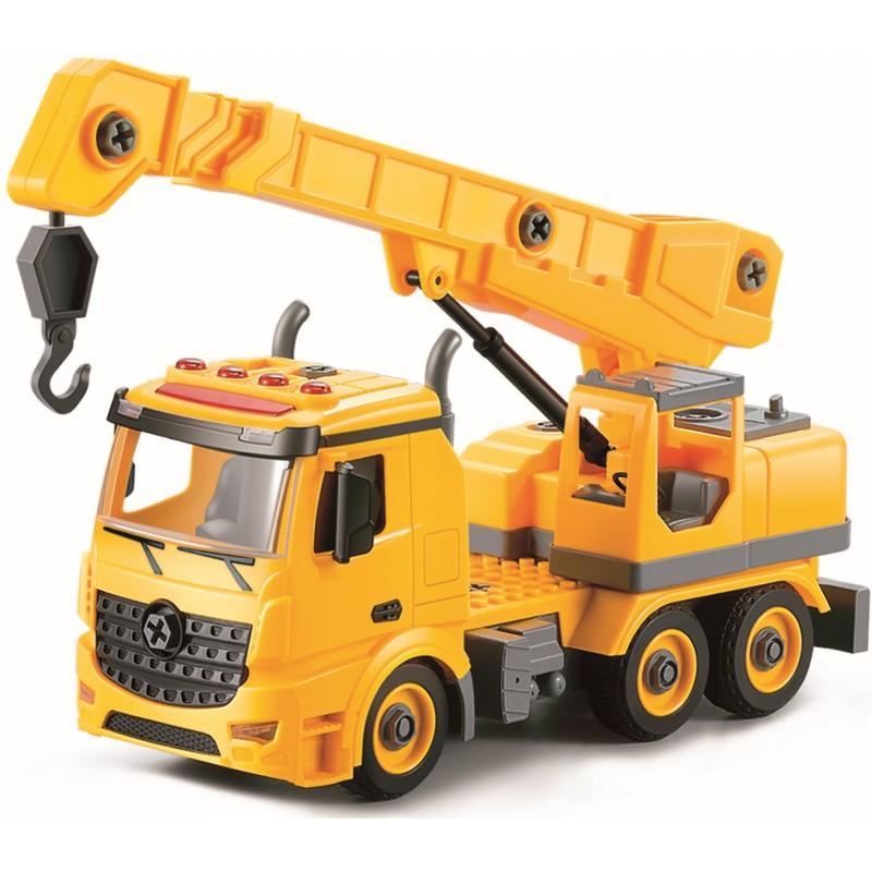 Машина пластиковая FUNKY TOYS FT61110 Грузовик-конструктор с подъемным краном 1:12
Машина пластиковая FUNKY TOYS FT61110 Грузовик-конструктор с подъемным краном 1:12