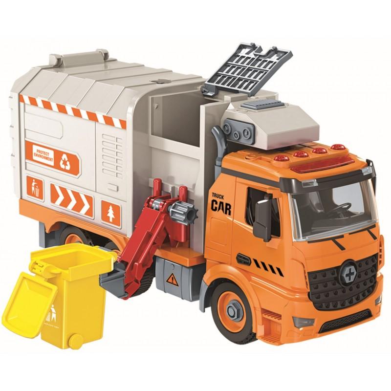 Машина пластиковая FUNKY TOYS FT61116 Мусоровоз-конструктор 1:12
Машина пластиковая FUNKY TOYS FT61116 Мусоровоз-конструктор 1:12