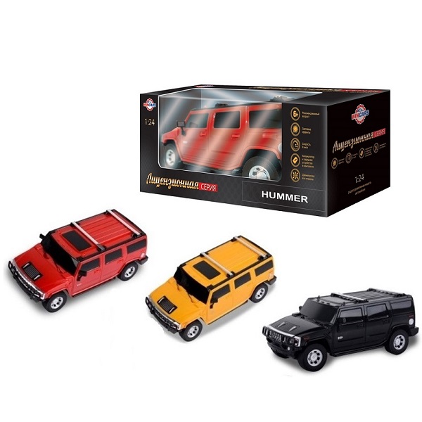 Машина на радиоуправлении Wincars Hummer (лицензия), Р/У, масштаб 1:24, ЗУ в комплекте
Машина на радиоуправлении Wincars Hummer (лицензия), Р/У, масштаб 1:24, ЗУ в комплекте