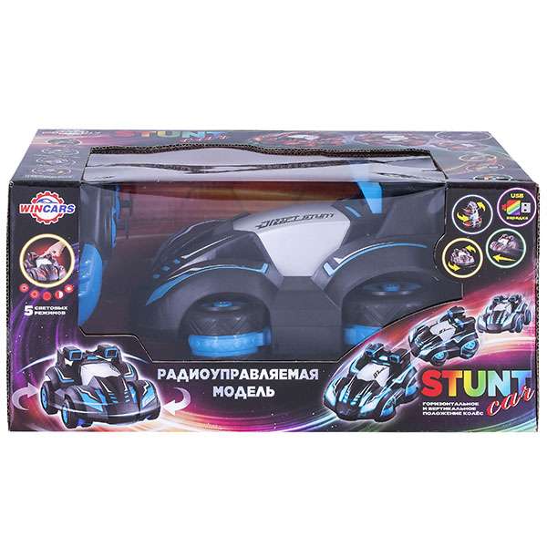 Машина на радиоуправлении Wincars Машинка трюковая Stunt Car Р/У с горизонтальным и вертикальным положением колёс, USB-зарядка
Машина на радиоуправлении Wincars Машинка трюковая Stunt Car Р/У с горизонтальным и вертикальным положением колёс, USB-зарядка