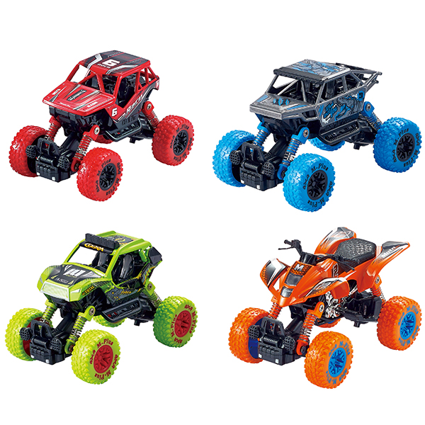 Машина на радиоуправлении Wincars Внедорожник с большими колёсами инерционный металлический 14 см, в ассорт.
Машина на радиоуправлении Wincars Внедорожник с большими колёсами инерционный металлический 14 см, в ассорт.