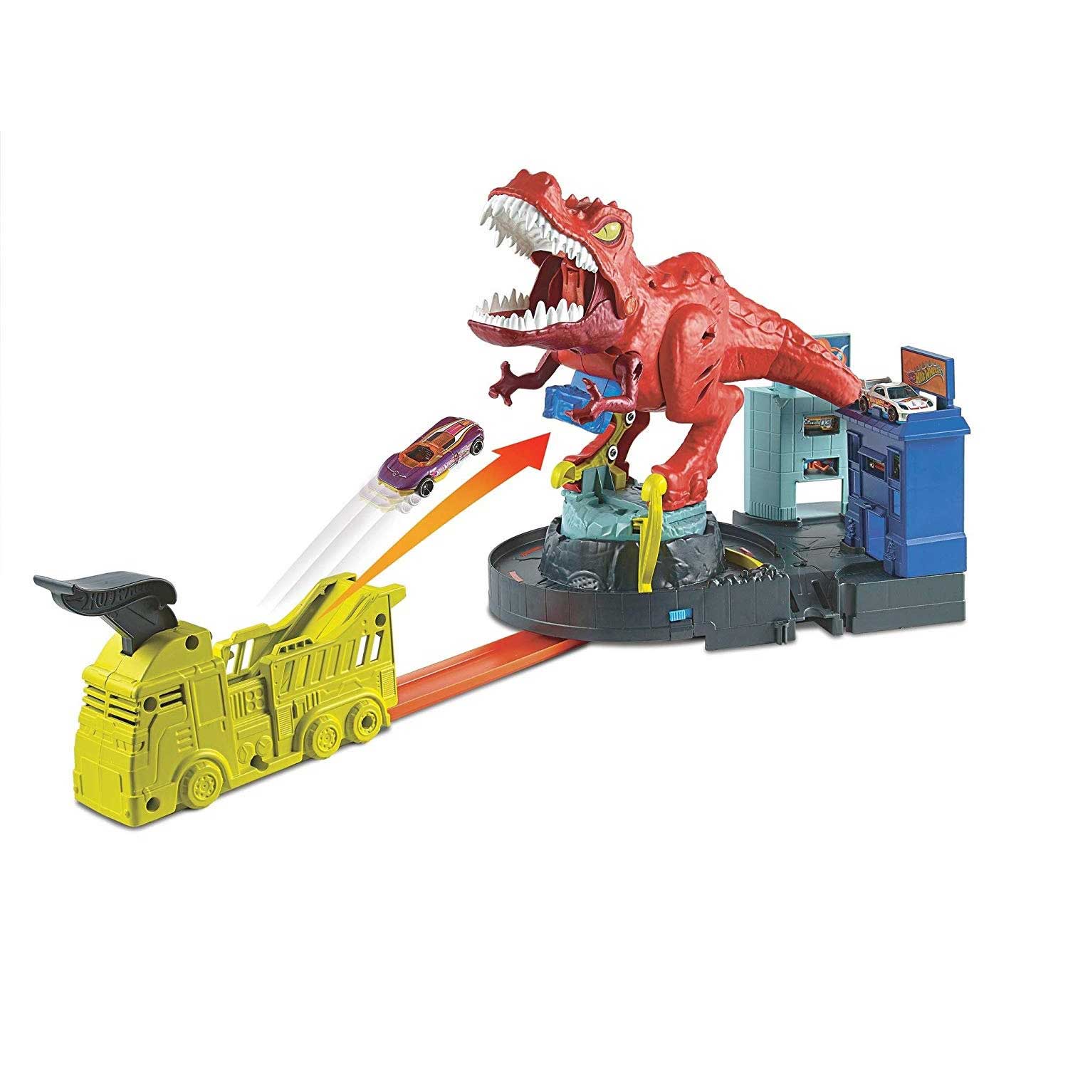 Hot Wheels® Яростный Ти-рекс
Hot Wheels® Яростный Ти-рекс