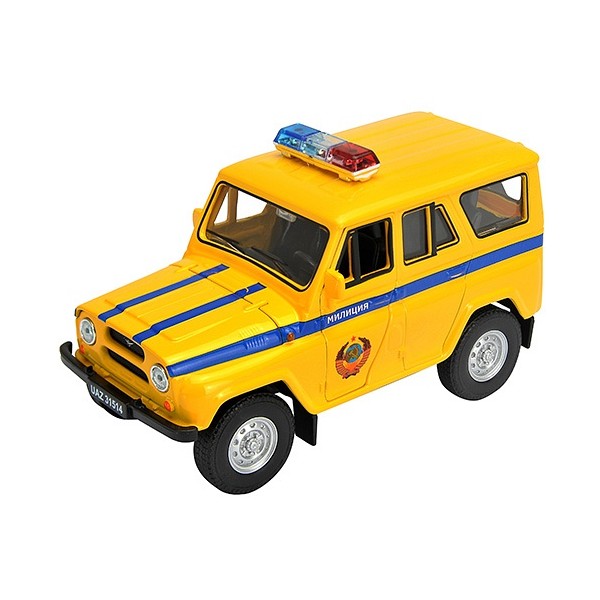 Игрушка модель машины УАЗ 31514 МИЛИЦИЯ
Игрушка модель машины УАЗ 31514 МИЛИЦИЯ