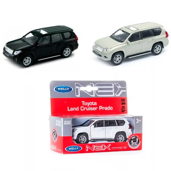 Игрушка модель машины 1:34-39 Toyota Land Cruiser Prado
Игрушка модель машины 1:34-39 Toyota Land Cruiser Prado