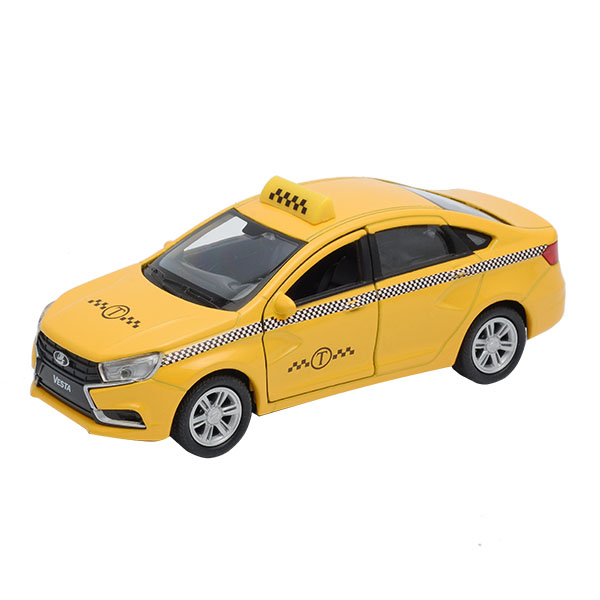 Игрушка модель машины 1:34-39 LADA Vesta такси
Игрушка модель машины 1:34-39 LADA Vesta такси