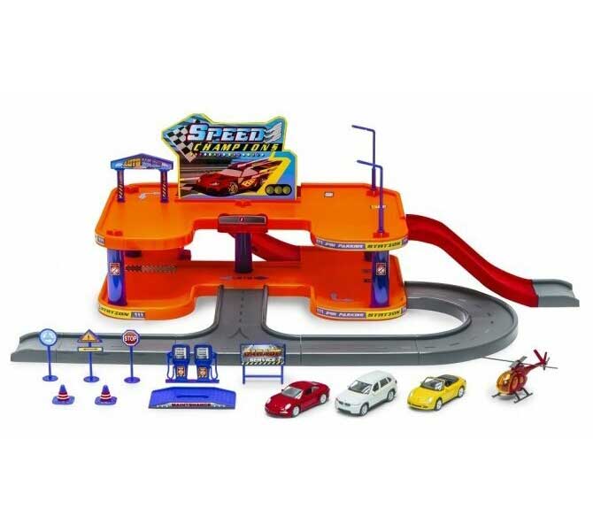 Игрушка игровой набор Гараж, включает 3 машины и вертолет
Игрушка игровой набор Гараж, включает 3 машины и вертолет