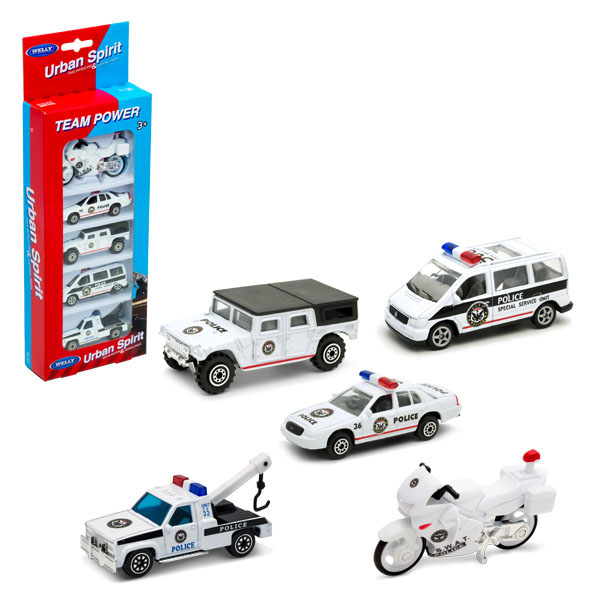 Игровой набор "Полицейская команда" 5 шт
Игровой набор "Полицейская команда" 5 шт