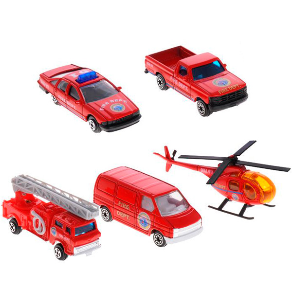Игровой набор "Пожарная команда" 5 шт
Игровой набор "Пожарная команда" 5 шт