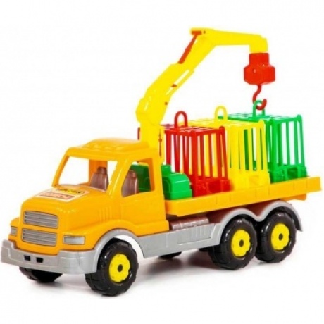 Машина Полесье "Сталкер" для перевозки зверей арт.44303 /6
Машина Полесье "Сталкер" для перевозки зверей арт.44303 /6