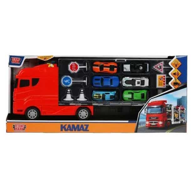 Машина Технопарк "Kamaz Тягач" 47 см, 4 кноп, набор машин арт.KAMSET-47PL-RD
Машина Технопарк "Kamaz Тягач" 47 см, 4 кноп, набор машин арт.KAMSET-47PL-RD