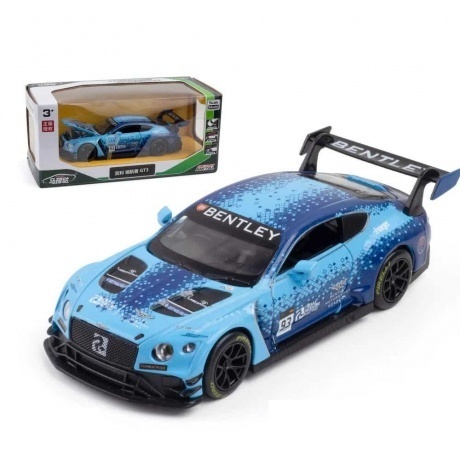 Модель машины "Bentley Continental GT3" 1:32 инерционная арт.664998/71373
Модель машины "Bentley Continental GT3" 1:32 инерционная арт.664998/71373