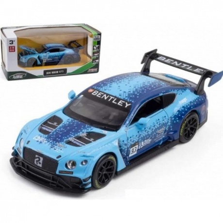 Модель машины "Bentley Continental GT3" 1:32 инерционная арт.664998/71373
Модель машины "Bentley Continental GT3" 1:32 инерционная арт.664998/71373