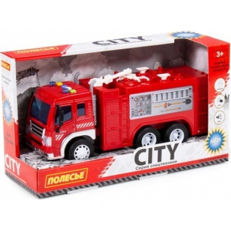 Автомобиль инерционный Полесье "Сити" пожарный свет, звук арт.86396 /8
Автомобиль инерционный Полесье "Сити" пожарный свет, звук арт.86396 /8