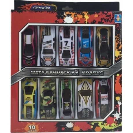 Набор 1toy Драйв металлических машинок, инерционные 10 шт
Набор 1toy Драйв металлических машинок, инерционные 10 шт