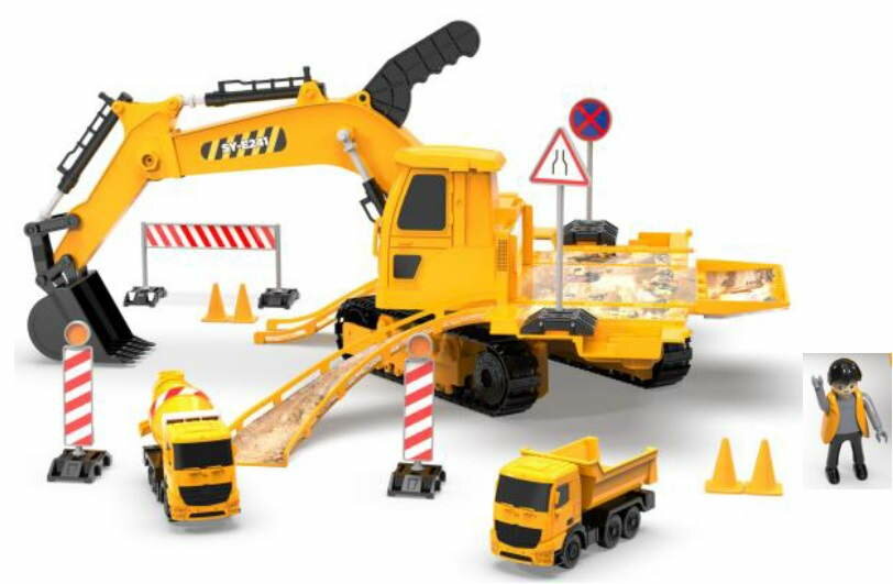 Набор "Строительная техника" 1:20 в коробке
Набор "Строительная техника" 1:20 в коробке